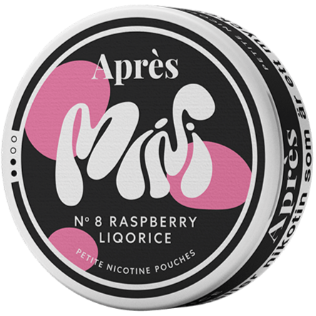 Après Raspberry Liqorice Mini-Nikotinposer-Tobax