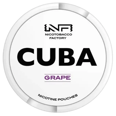 Cuba White Grape-Nikotinposer-Tobax