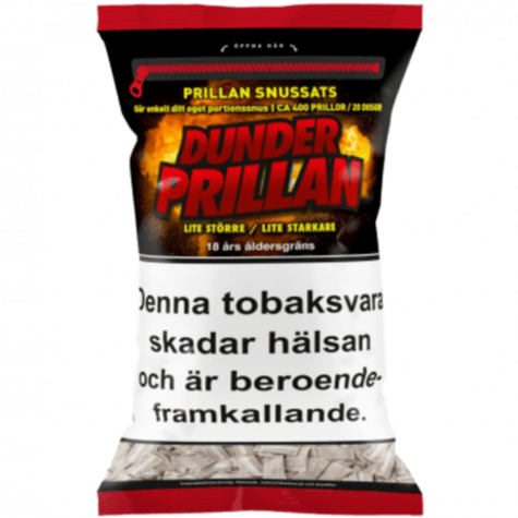 Prillan Dunderprillan Strong - portionssnus