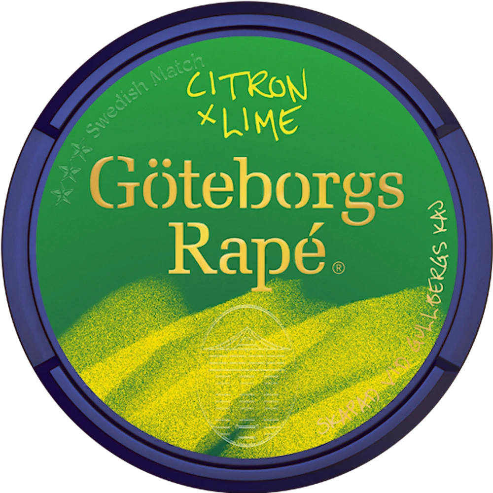 Göteborgs Rapé Göteborgs Rapé Citron Lime Normal - traditionellt snus
