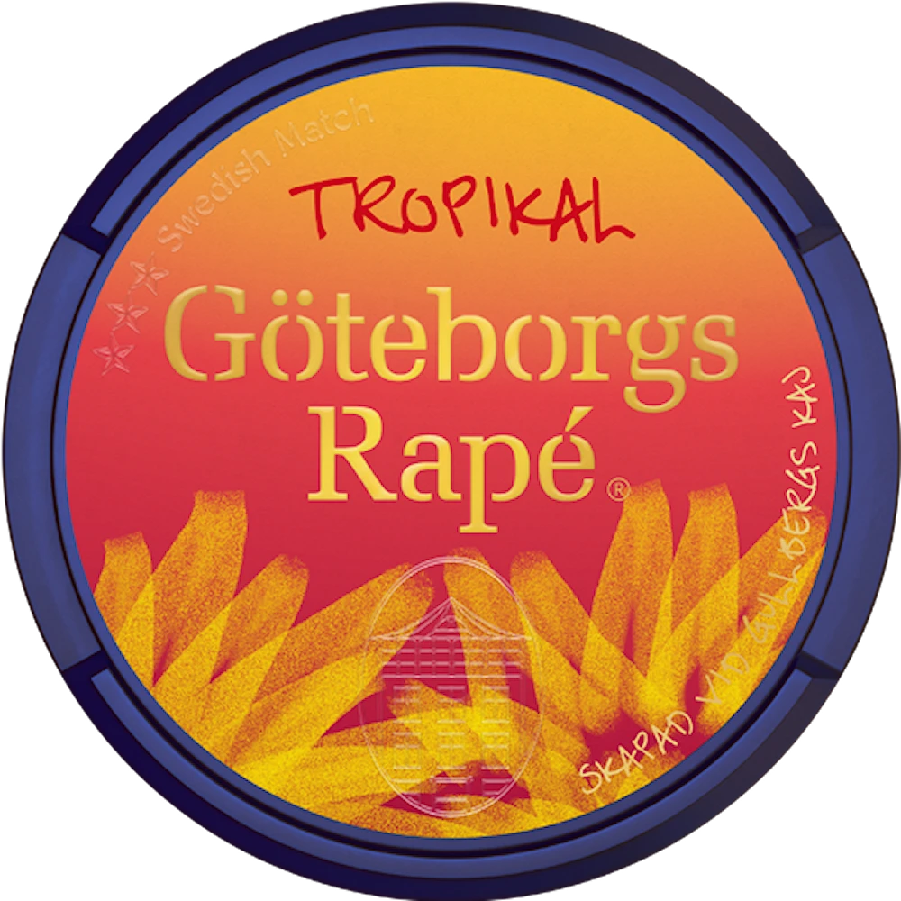 Göteborgs Rapé Göteborgs Rapé Tropikal Normal - traditionellt snus