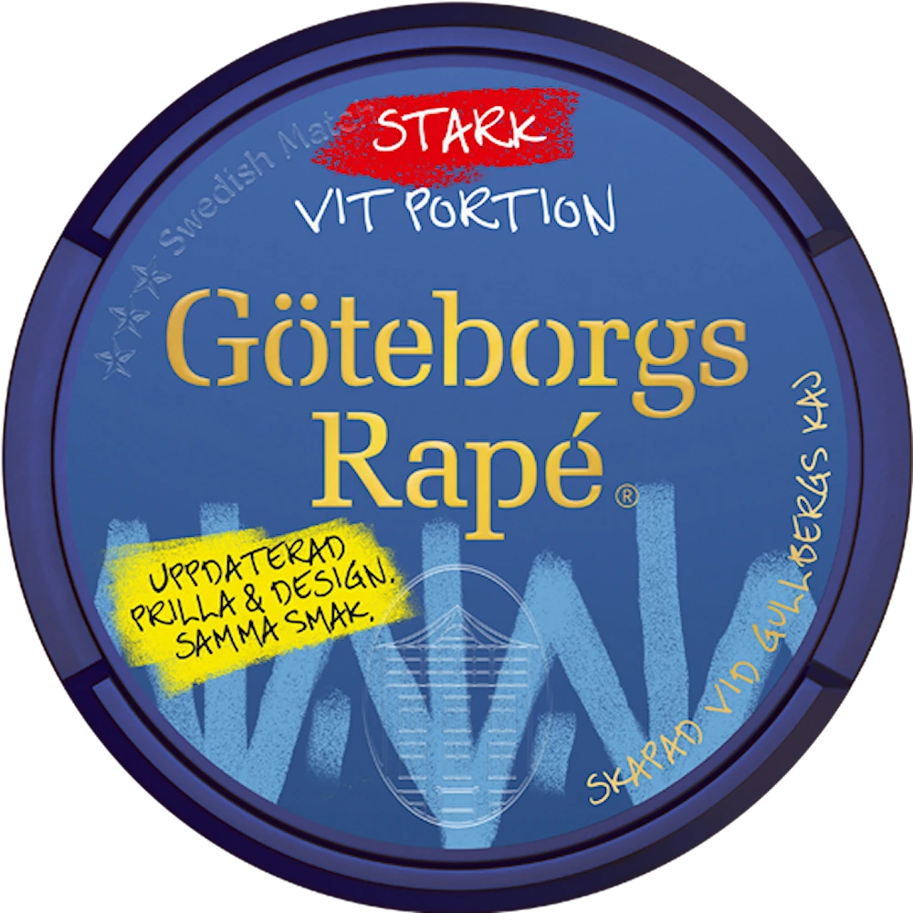 Göteborgs Rapé Göteborgs Rapé White Strong Strong - nikotinpåsar