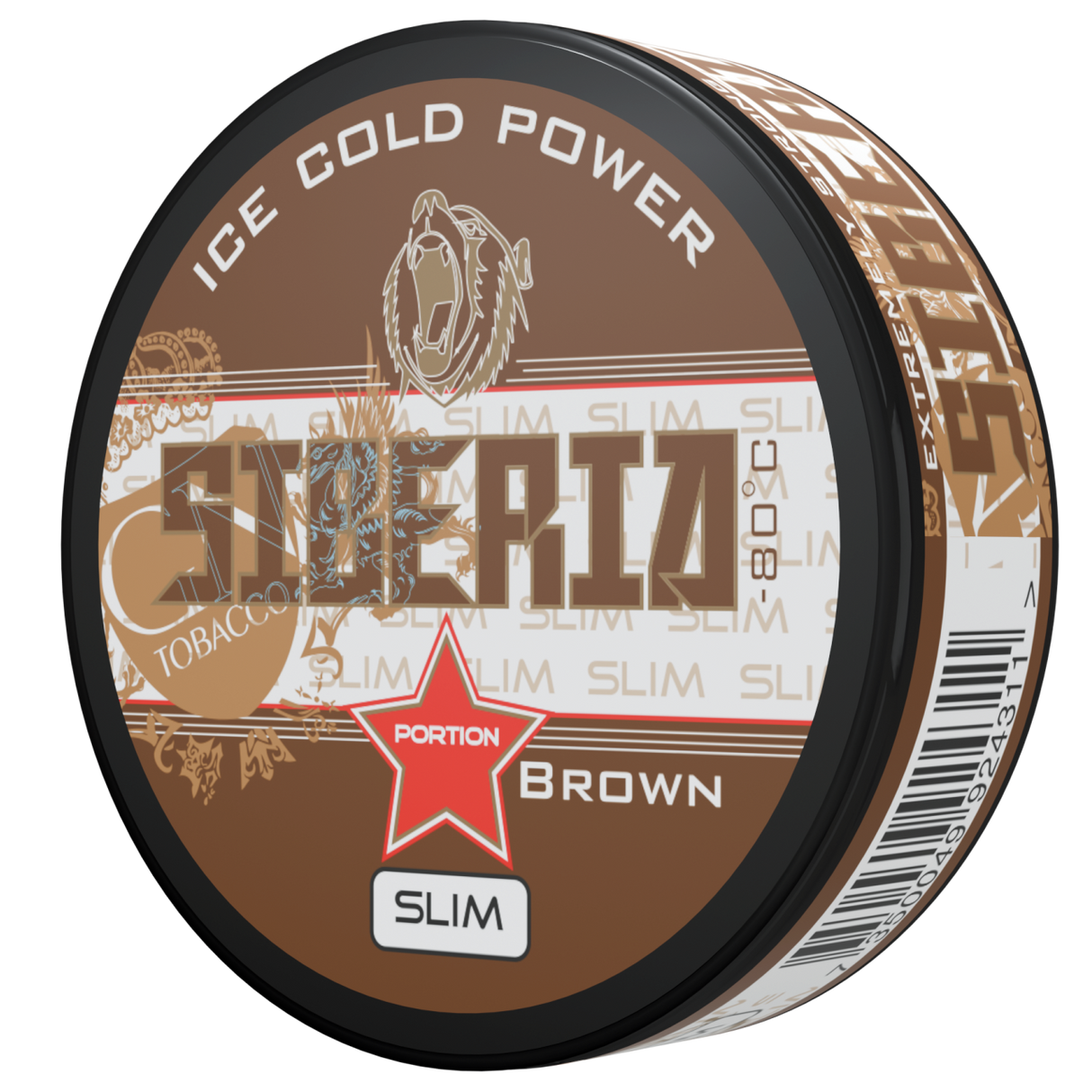 Siberia Brown Slim Tobax