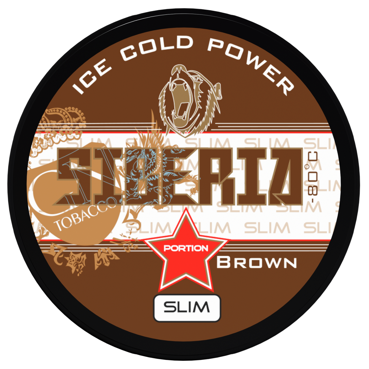 Siberia Brown Slim Tobax