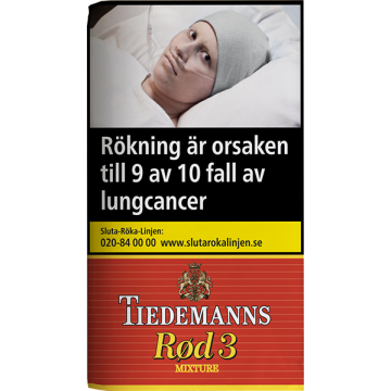Tiedemanns Röd 3 Rulltobak-Rulltobak-Tobax