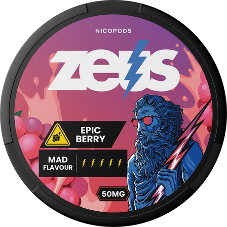 Zeus Epic Berry Extra Strong